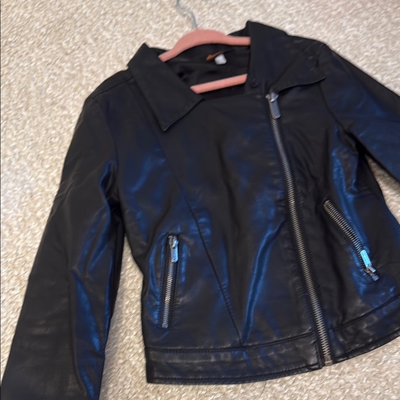 Ella Moss Black Kids Jacket - Picture 1 of 1